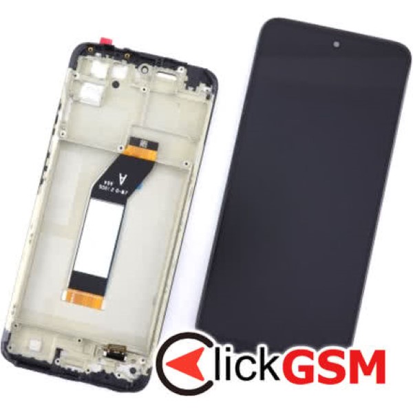 Piesa Display Cu Touchscreen Si Rama Black Xiaomi Redmi 10 2022 4m4f