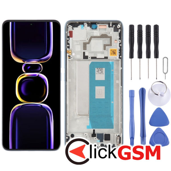 Piesa Piesa Display Cu Touchscreen Si Rama Black Xiaomi Redmi K60 Pro 4399