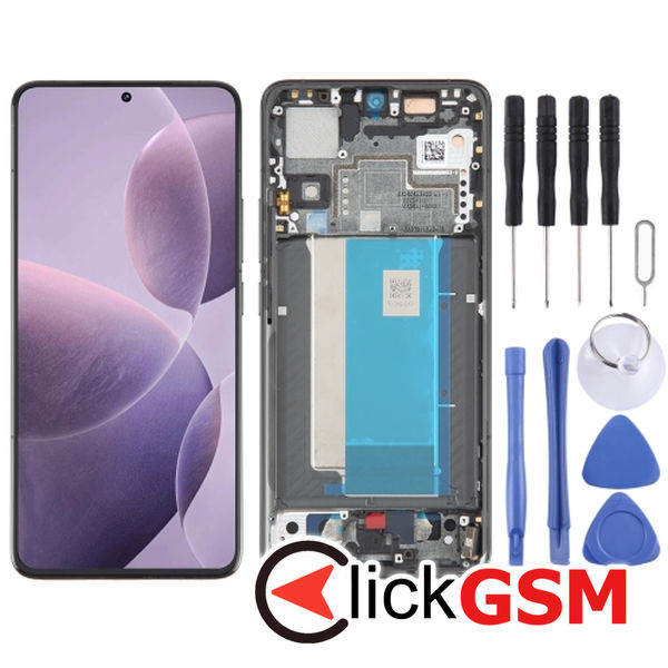 Piesa Piesa Display Cu Touchscreen Si Rama Black Xiaomi Redmi K70 3e1m