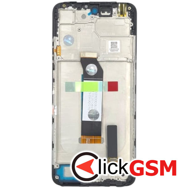 Piesa Display Cu Touchscreen Si Rama Black Xiaomi Redmi Note 10 5g 47e9