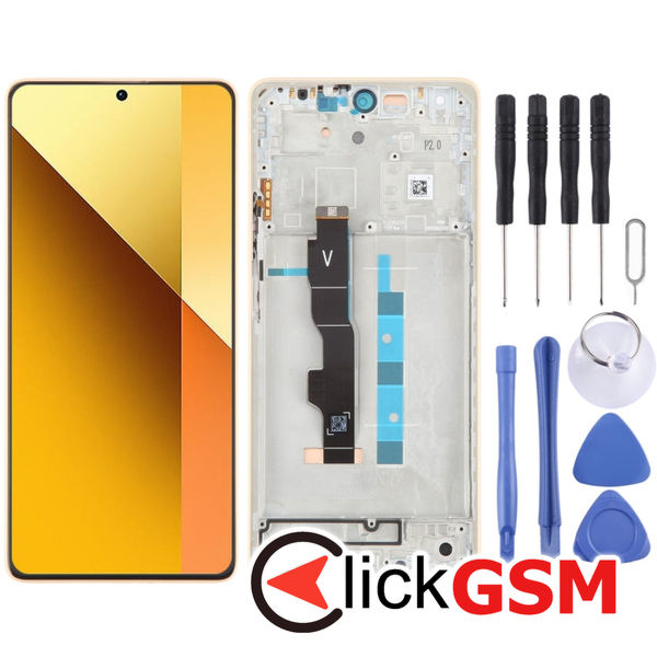 Piesa Piesa Display Cu Touchscreen Si Rama Black Xiaomi Redmi Note 13 5g 42uf