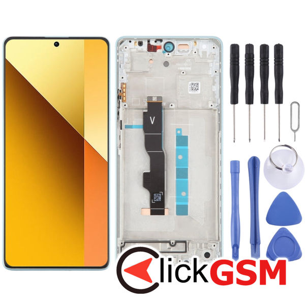 Piesa Piesa Display Cu Touchscreen Si Rama Black Xiaomi Redmi Note 13 5g 499w