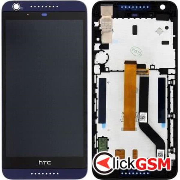 Piesa Piesa Display Cu Touchscreen Si Rama Bleumarin Htc Desire 626g 2fz3