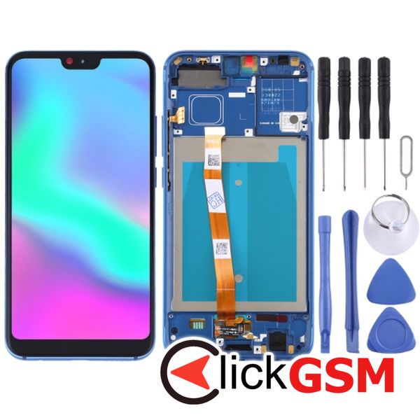 Piesa Piesa Display Cu Touchscreen Si Rama Blue Honor 10 2f6z