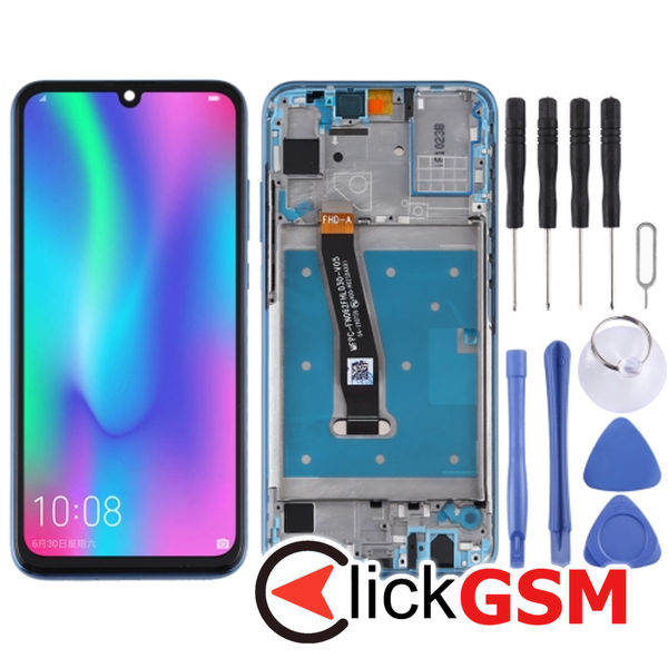 Piesa Display Cu Touchscreen Si Rama Blue Honor 10 Lite 23td