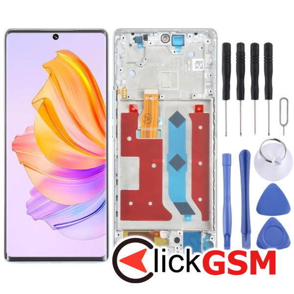 Piesa Piesa Display Cu Touchscreen Si Rama Blue Honor 80 Se 2zn0