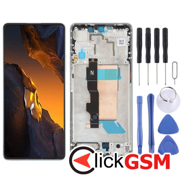 Piesa Piesa Display Cu Touchscreen Si Rama Blue Xiaomi Poco F5 49a2