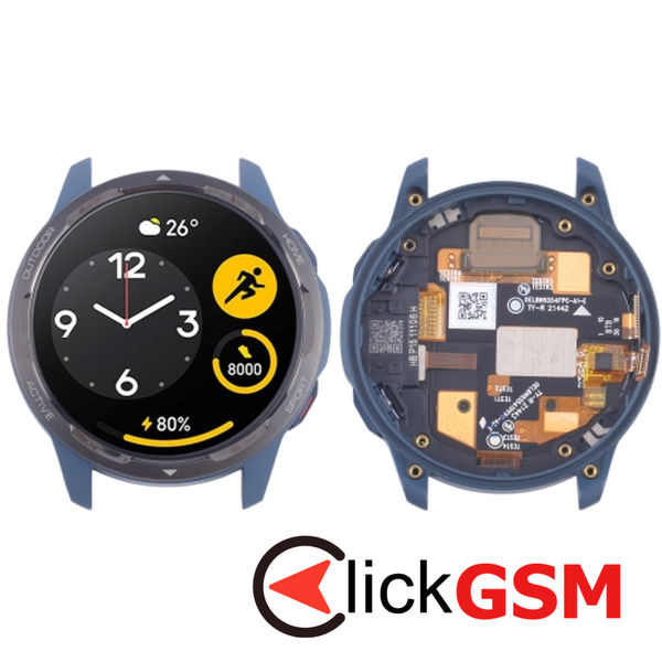 Piesa Display Cu Touchscreen Si Rama Blue Xiaomi Watch S1 Active 487i