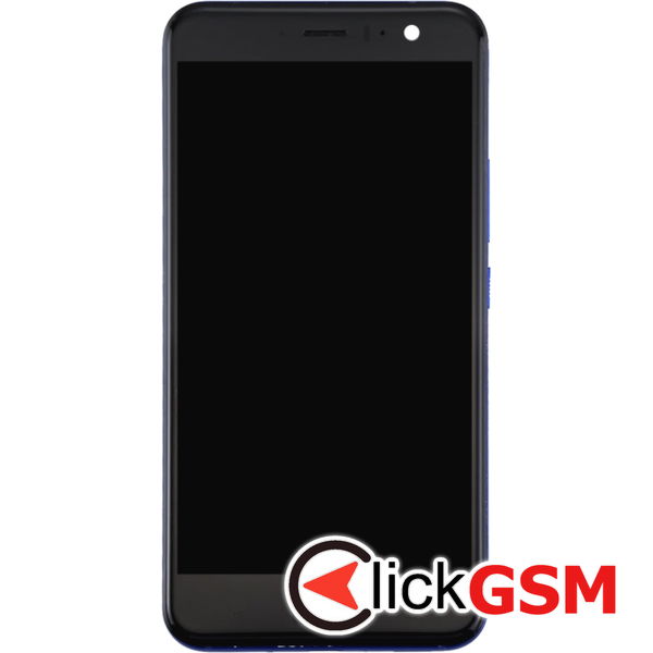 Piesa Display Cu Touchscreen Si Rama Dark Blue Htc U11 21eg