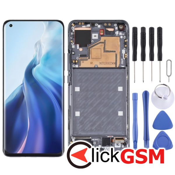 Piesa Display Cu Touchscreen Si Rama For Xiaomi Mi 11 (original) Xiaomi Mi 11 25z2