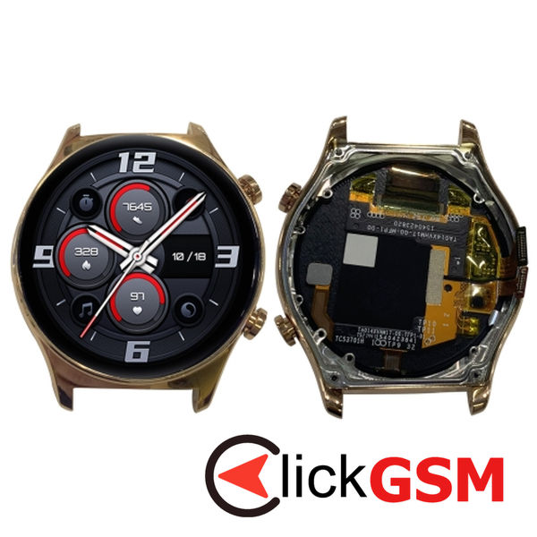 Piesa Display Cu Touchscreen Si Rama Gold Honor Watch Gs 3 2tm9