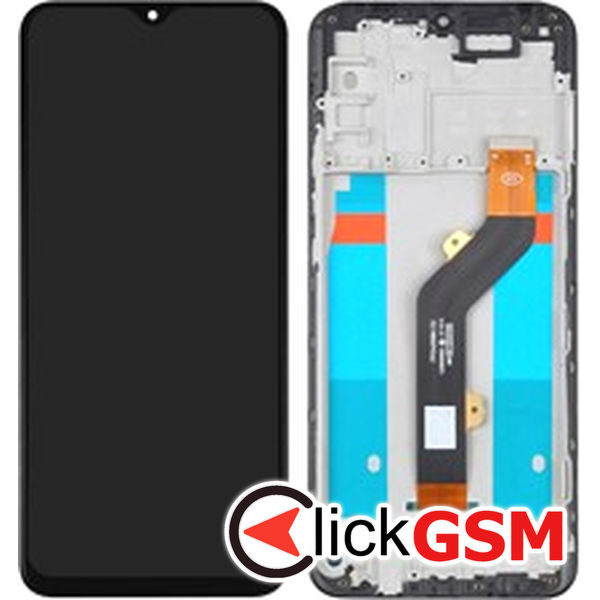Piesa Display Cu Touchscreen Si Rama Gold Infinix Smart 6 Plus 5573