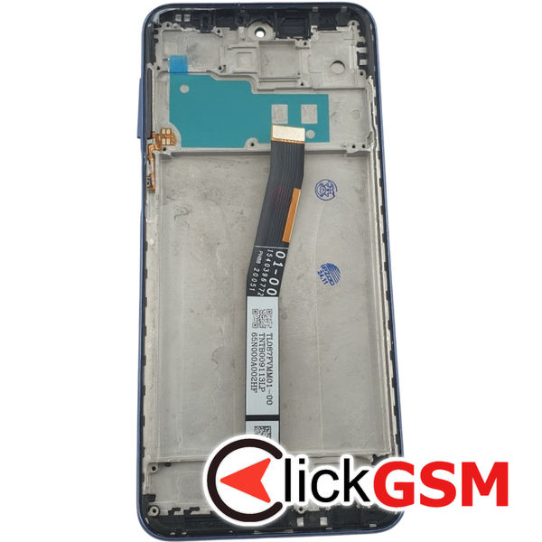 Piesa Piesa Display Cu Touchscreen Si Rama Gray Xiaomi Redmi Note 9 Pro 47t1