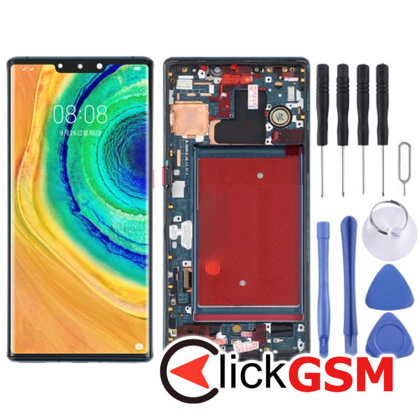 Piesa Display Cu Touchscreen Si Rama Green Huawei Mate 30 Pro 24qk