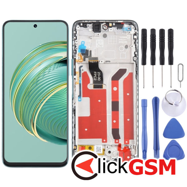 Piesa Piesa Display Cu Touchscreen Si Rama Green Huawei Nova 10z 2zmh