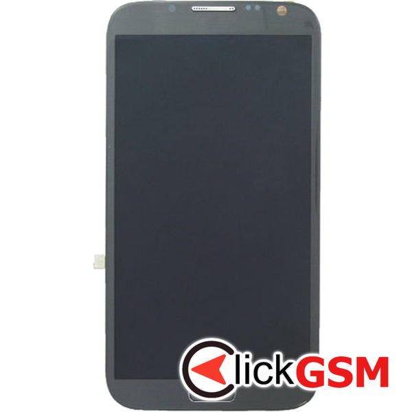 Piesa Display Cu Touchscreen Si Rama Grey Samsung Galaxy Note 2 4est