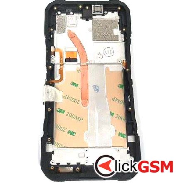 Piesa Display Cu Touchscreen Si Rama Gri Doogee V20 2i72