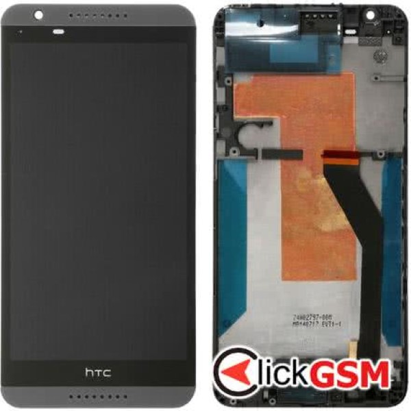 Piesa Display Cu Touchscreen Si Rama Gri Htc Desire 820 2fyo