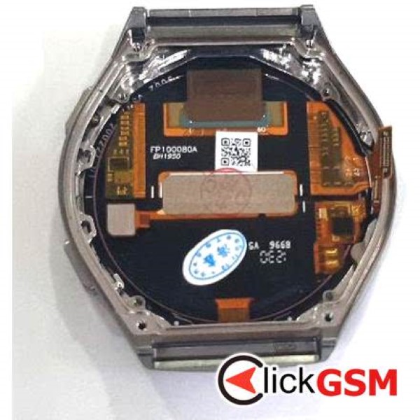 Piesa Piesa Display Cu Touchscreen Si Rama Gri Huawei Watch Gt2e 46mm 2j4t