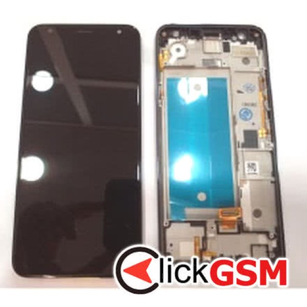 Piesa Piesa Display Cu Touchscreen Si Rama Gri Lg K40 1hei