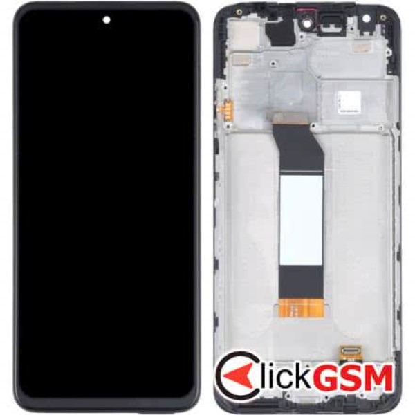 Piesa Piesa Display Cu Touchscreen Si Rama Gri Xiaomi Redmi Note 10 5g 1qox