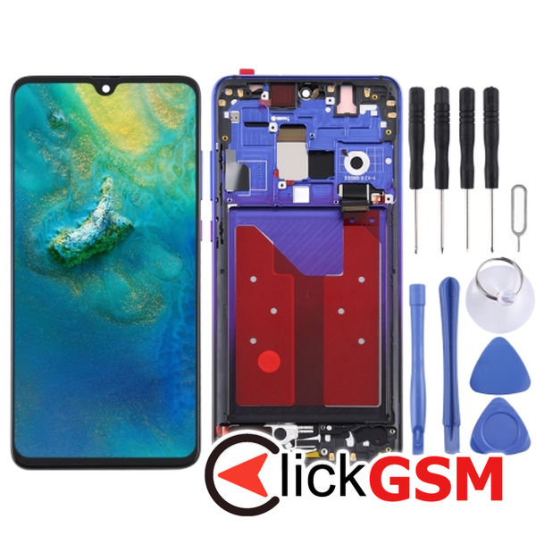 Piesa Display Cu Touchscreen Si Rama Huawei Mate 20 2f7x