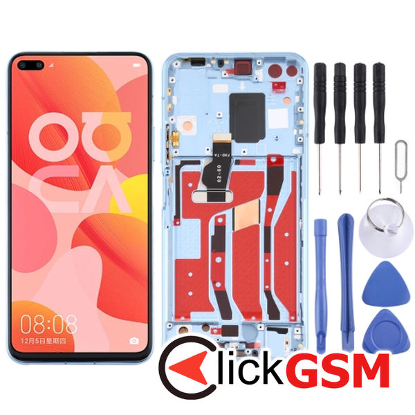 Piesa Display Cu Touchscreen Si Rama Huawei Nova 6 5g 302t