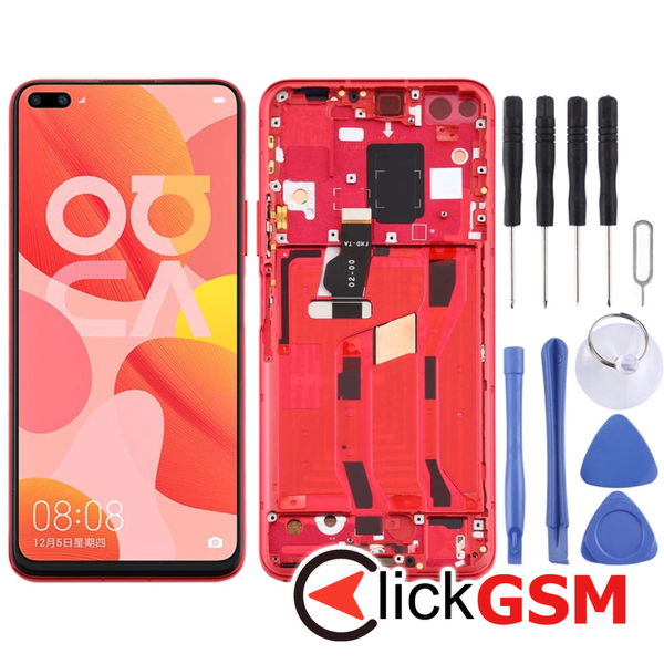 Piesa Display Cu Touchscreen Si Rama Huawei Nova 6 5g 302u