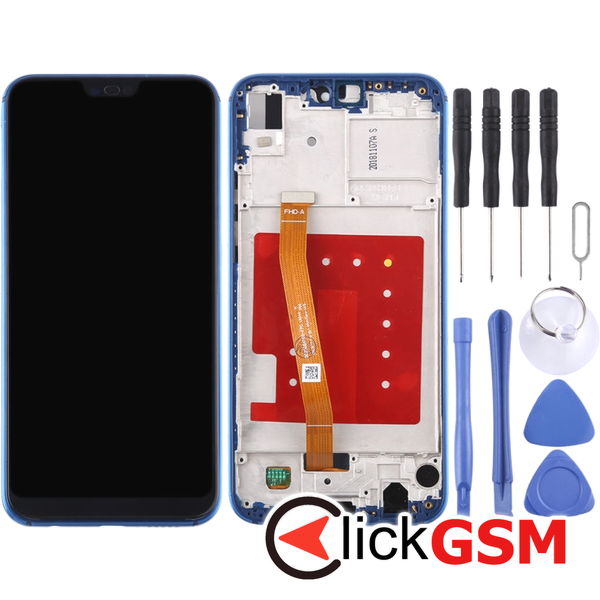 Piesa Display Cu Touchscreen Si Rama Huawei P20 Lite 2bc8