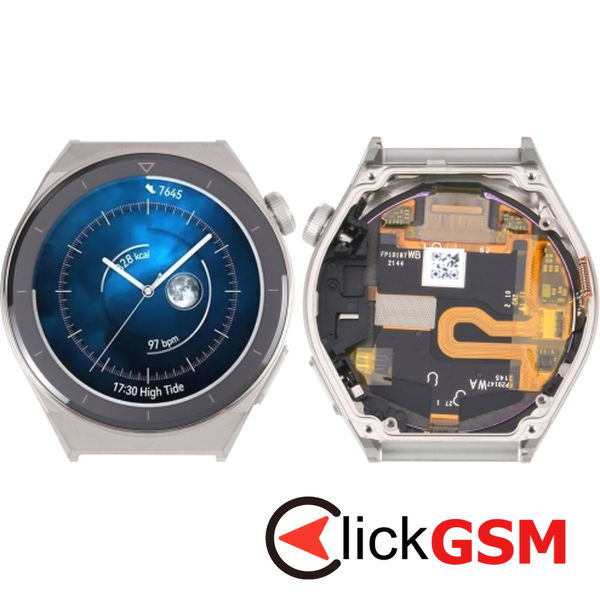 Piesa Piesa Display Cu Touchscreen Si Rama Huawei Watch Gt3 Pro 46mm 2tmd