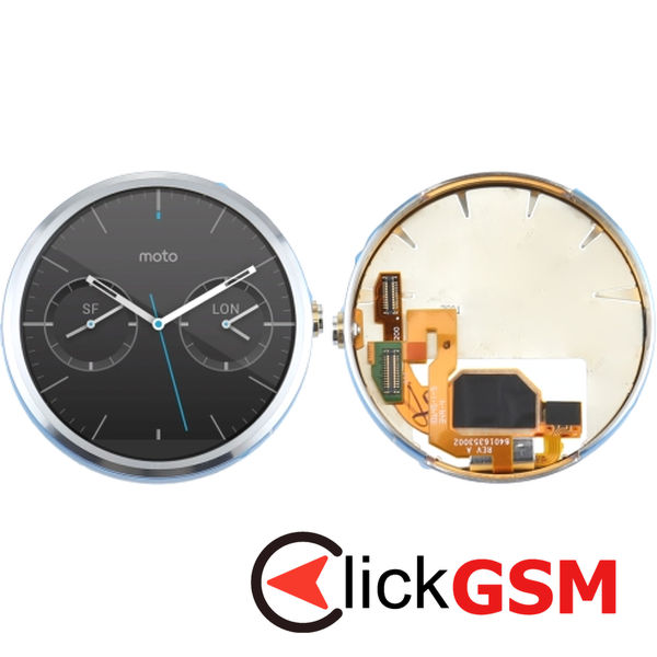 Piesa Piesa Display Cu Touchscreen Si Rama Motorola Moto 360 22zn