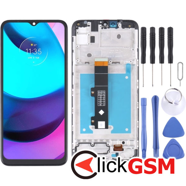 Piesa Piesa Display Cu Touchscreen Si Rama Motorola Moto E20 22f3