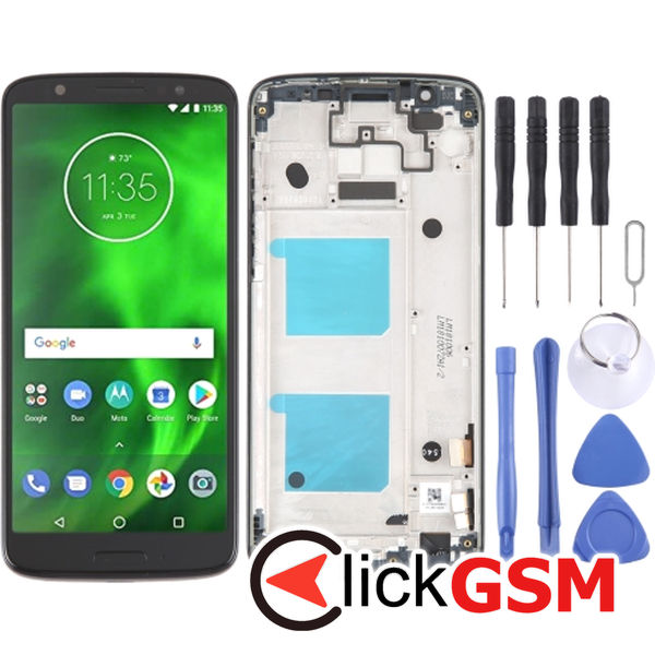 Piesa Display Cu Touchscreen Si Rama Motorola Moto G6 2uol