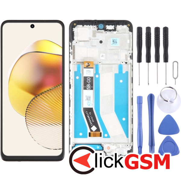 Piesa Display Cu Touchscreen Si Rama Motorola Moto G73 5g 2uu9