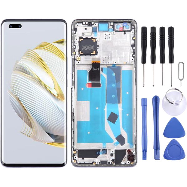 Schimbare Display cu TouchScreen, Rama Mov Huawei nova 10 Pro · For Huawei Nova 10 Pro LCD Screen Digitizer Full Assembly with Frame (Purple)