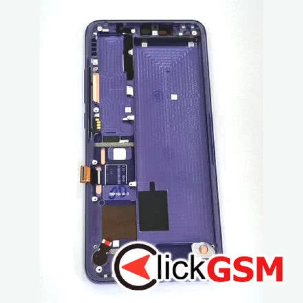 Piesa Display Cu Touchscreen Si Rama Mov Xiaomi Mi Note 10 38ru