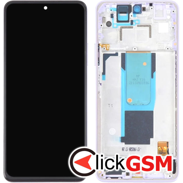 Piesa Piesa Display Cu Touchscreen Si Rama Mov Xiaomi Redmi Note 11 Pro 4x9s