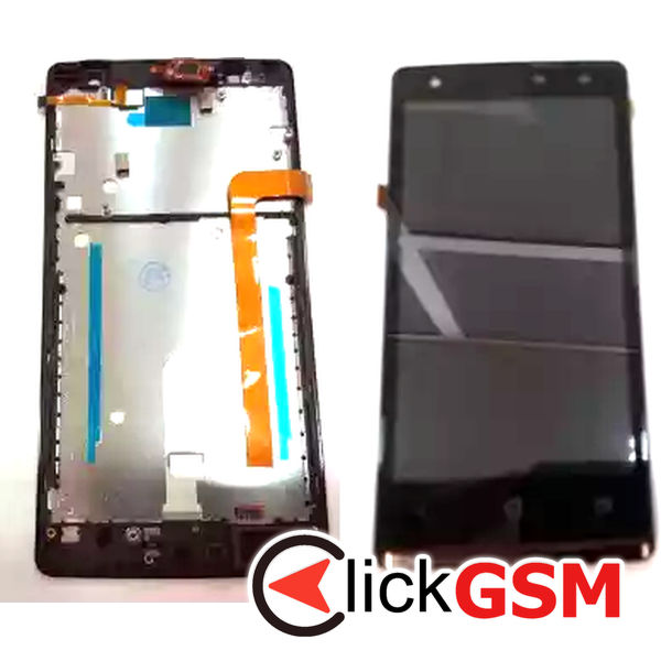 Piesa Piesa Display Cu Touchscreen Si Rama Negru Acer Liquid E3 2hoh