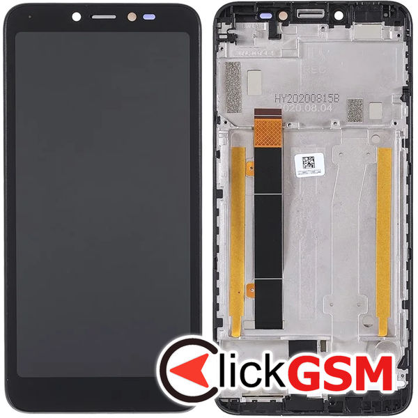 Piesa Piesa Display Cu Touchscreen Si Rama Negru Alcatel 1v 2zr7