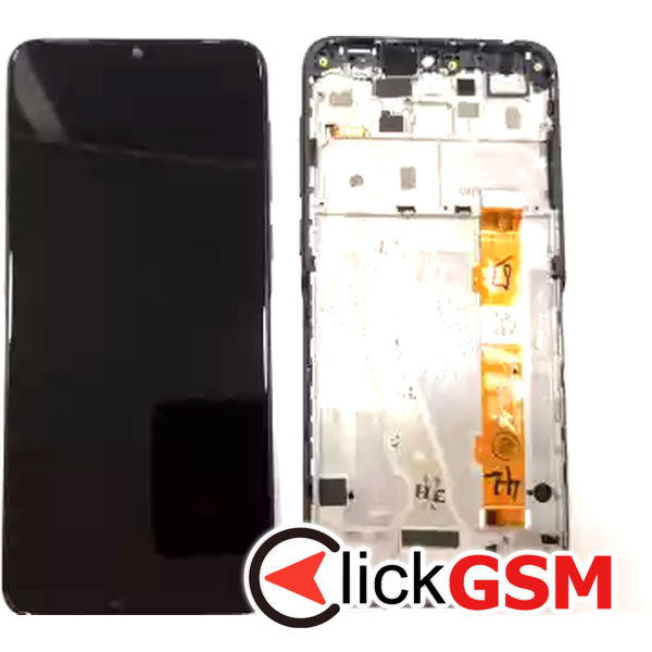 Piesa Piesa Display Cu Touchscreen Si Rama Negru Alcatel 3l 2prg