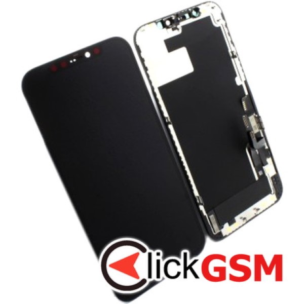 Piesa Display Cu Touchscreen Si Rama Negru Apple Iphone 12 Pro 1e07