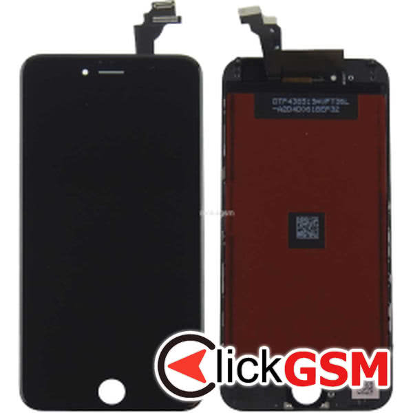 Piesa Display Cu Touchscreen Si Rama Negru Apple Iphone 6 Cno