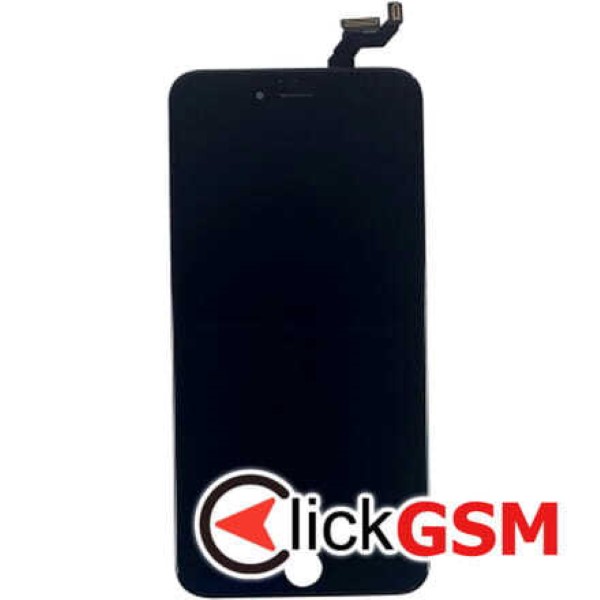 Piesa Display Cu Touchscreen Si Rama Negru Apple Iphone 6 Plus 17n9