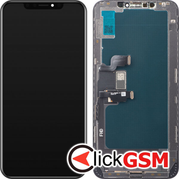 Piesa Display Cu Touchscreen Si Rama Negru Apple Iphone Xs Max 4i13