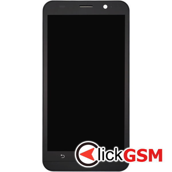 Piesa Display Cu Touchscreen Si Rama Negru Asus Zenfone 2 Deluxe 25a9