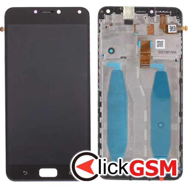 Piesa Piesa Display Cu Touchscreen Si Rama Negru Asus Zenfone 4 Max 4qih