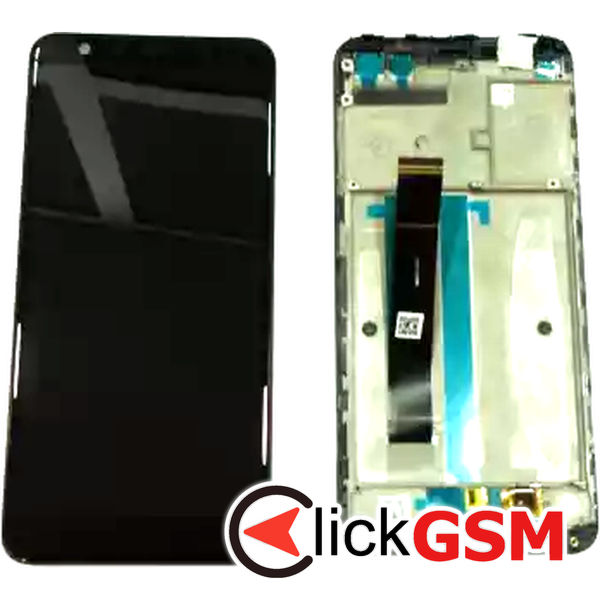 Piesa Piesa Display Cu Touchscreen Si Rama Negru Asus Zenfone Max Plus M1 4v8