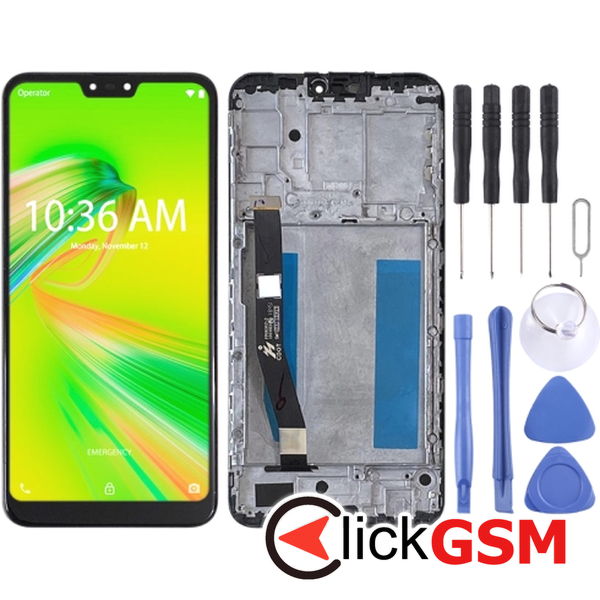 Piesa Piesa Display Cu Touchscreen Si Rama Negru Asus Zenfone Max Plus M2 2595