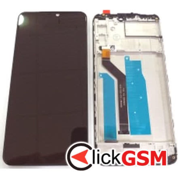 Piesa Display Cu Touchscreen Si Rama Negru Asus Zenfone Max Pro M2 6da