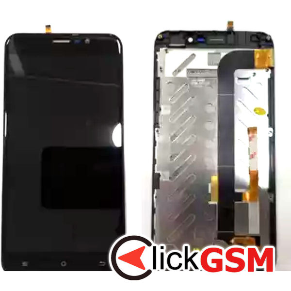 Piesa Piesa Display Cu Touchscreen Si Rama Negru Cubot Note S 2o97